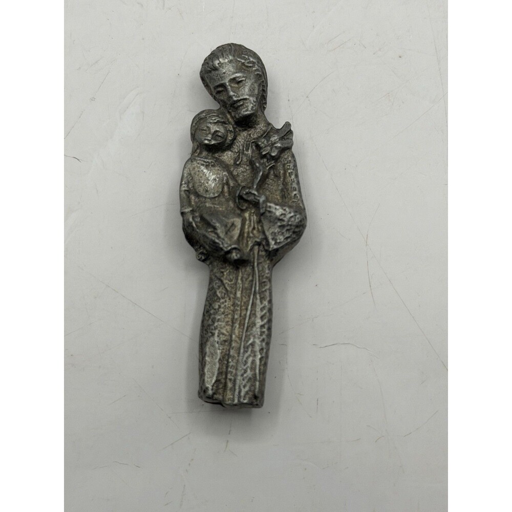 St. Andrew Pewter Magnet - 2.25 Inch Tall - By Camco - Catholic Prayer Saint